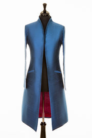 Lyra Coat in French Blue