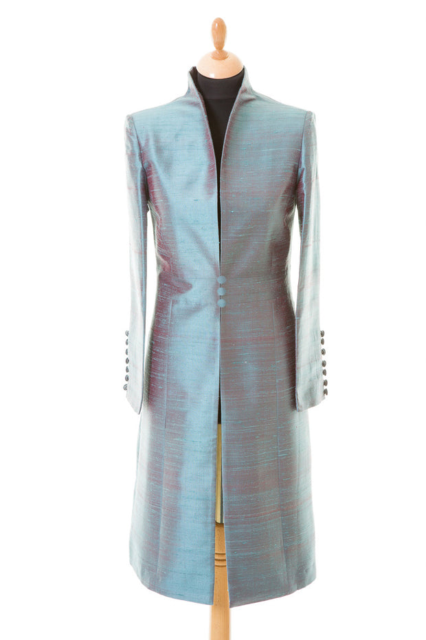 Avani Coat in Smokey Blue - Sale