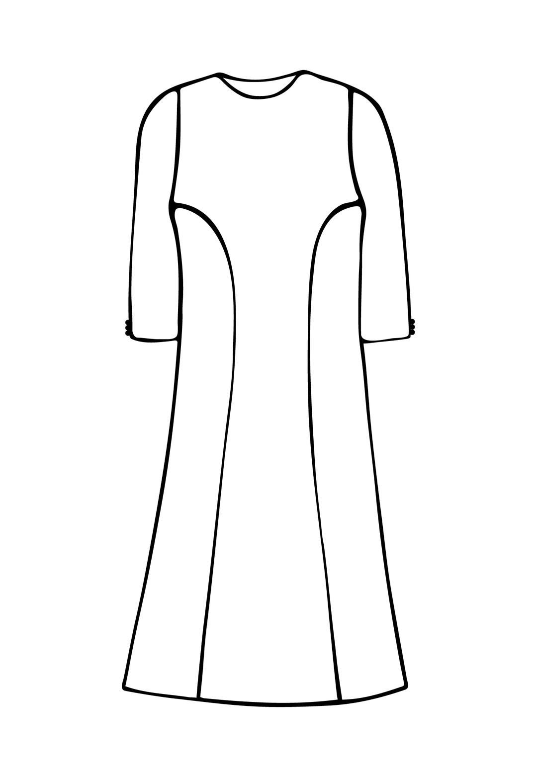 Bardot Dress in Slate