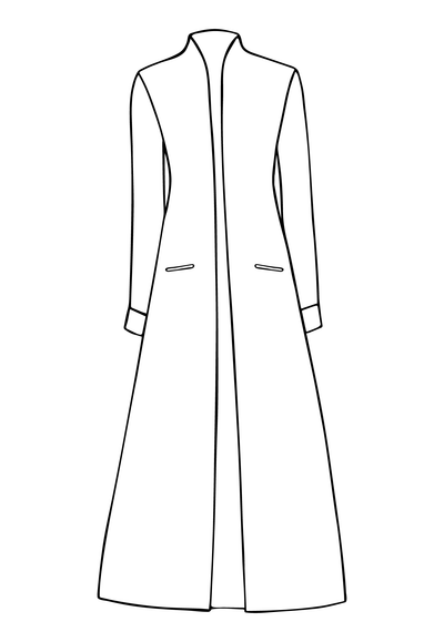 Devi Coat in Poppy