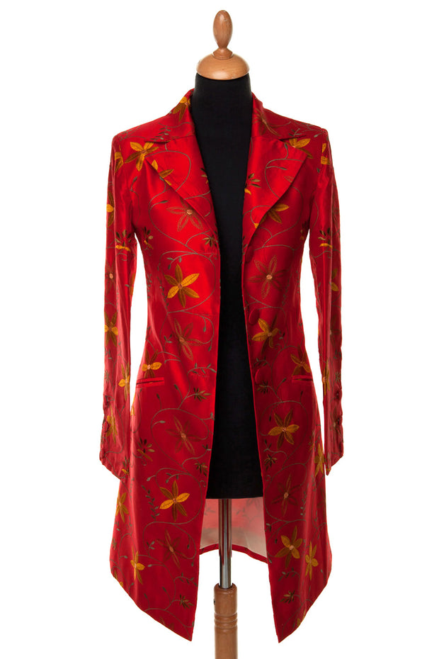 Grace Coat in Hot Chilli