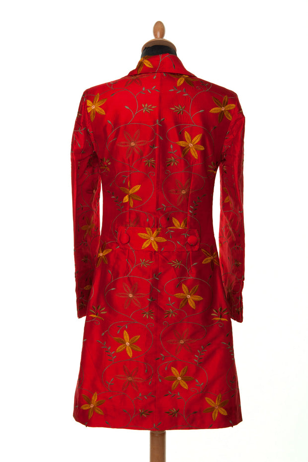 Grace Coat in Hot Chilli