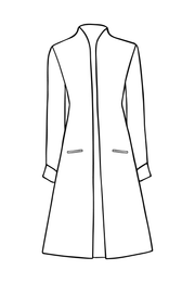 Lyra Coat in Rococo Pink