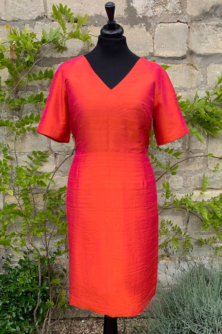 Marilyn Dress in Flame 16