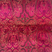 Fabric for Shiva Coat in Pink Jacquard