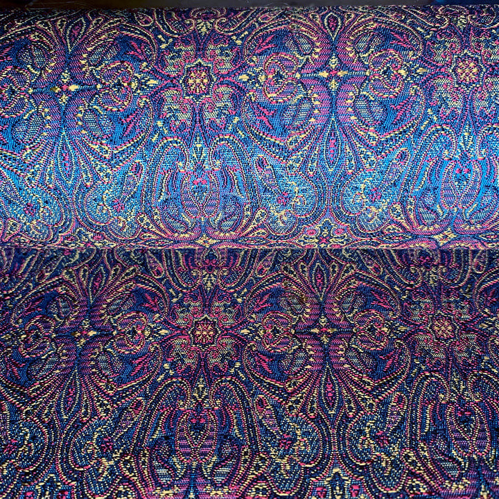 Mens Waistcoat in Royal Jacquard