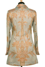 Long European Jacket in Eggshell