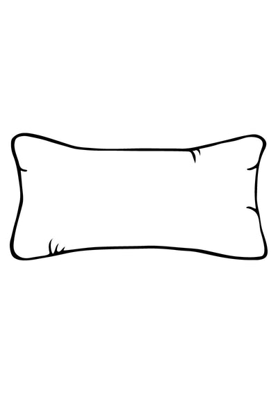 Custom Rectangular Bolster Silk Cushion