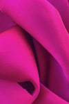 Fabric for Silk Jumpsuit in Electric Pink