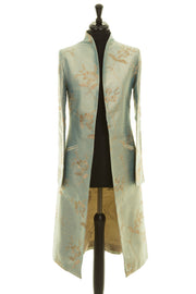 Shibumi Silk Lyra Coat in Narnia
