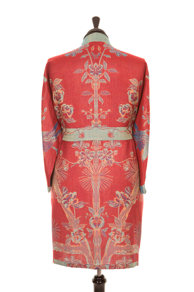 Reversible Kimono Jacket in Opaline