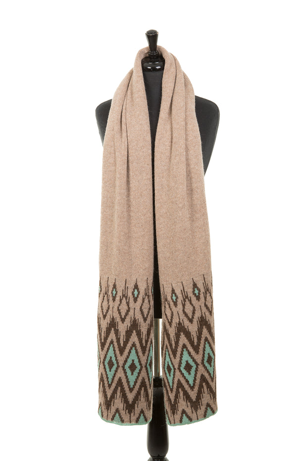 Alpaca Shawl in Eagle