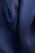 Fabric for Silk Dressing Gown in Navy
