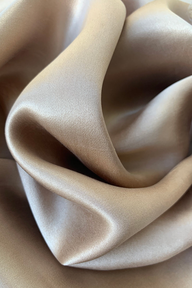 Nude colour silk fabric