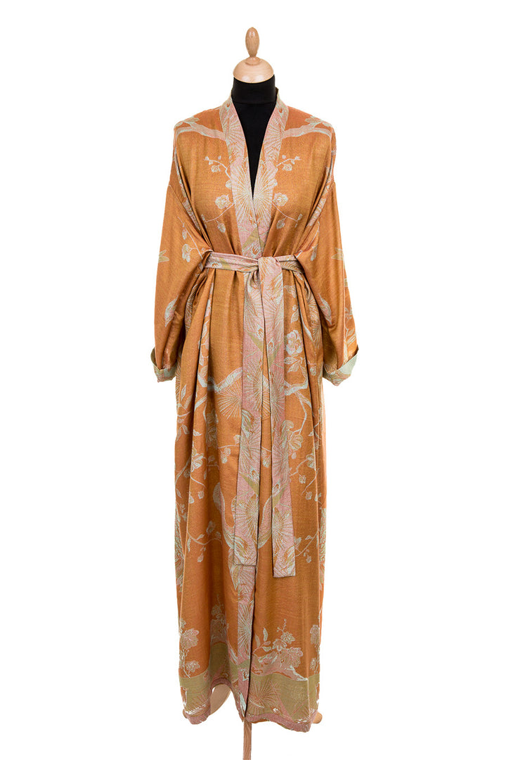 Reversible Dressing Gown in Eggshell - Sale