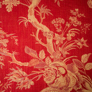 Fabric for Aquila Coat in Imperial Red