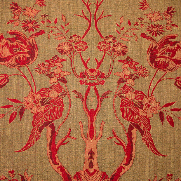 Bedspread/Throw in Rich Ruby