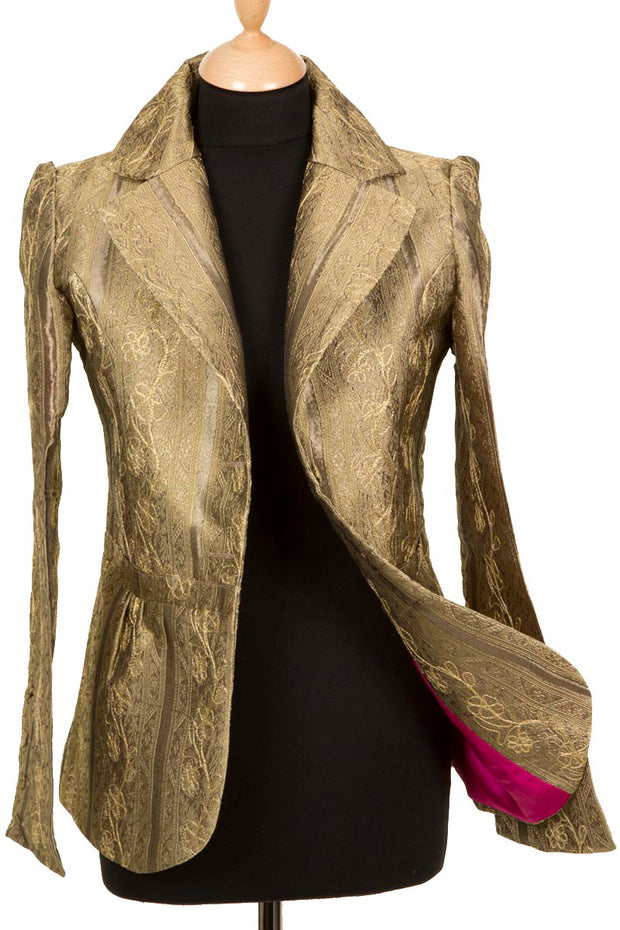 Lotus Jacket in Antique Gold