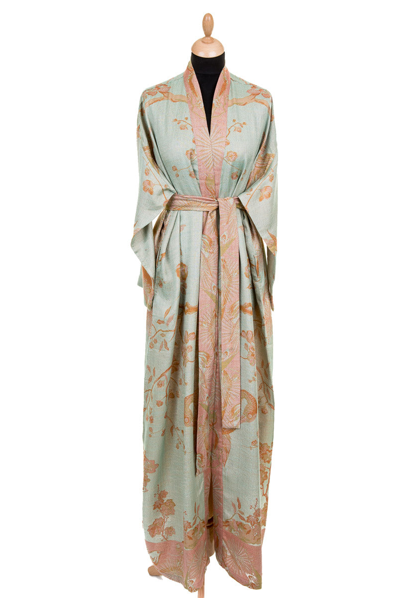 Reversible Dressing Gown in Eggshell - Sale