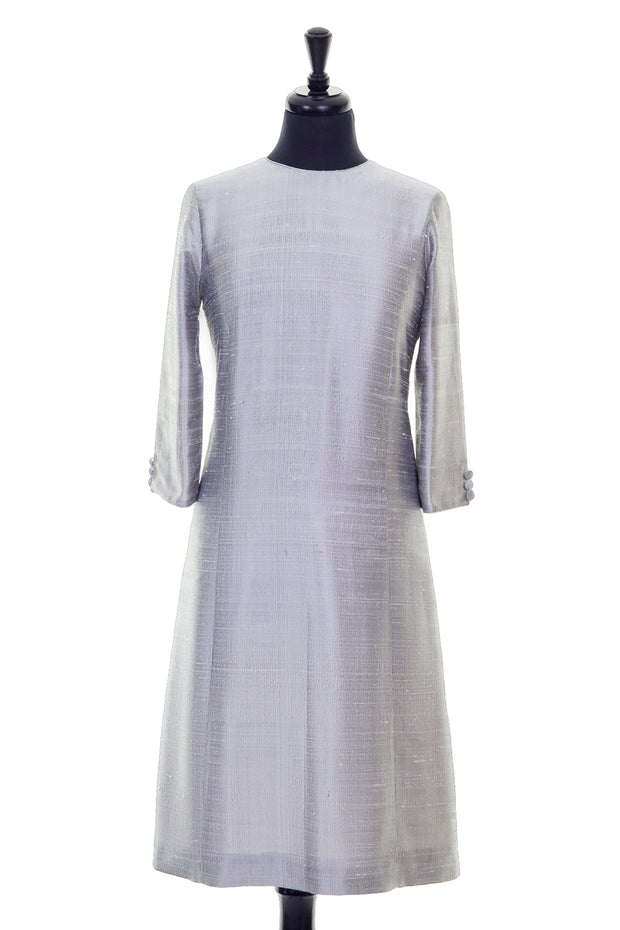 Bardot Dress in Silver – Shibumi