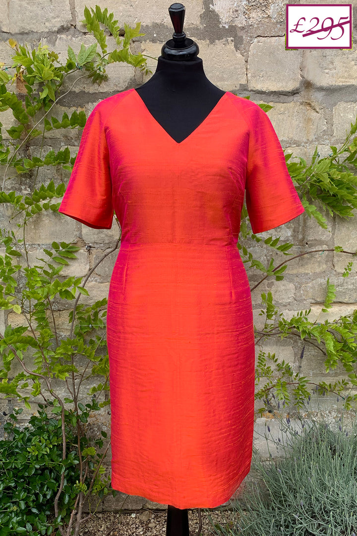 Marilyn Dress in Flame 16