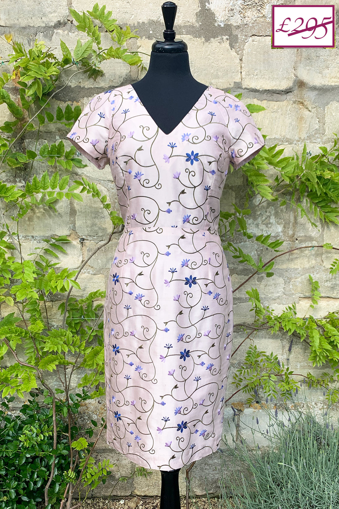 Marilyn Dress in Peone 12